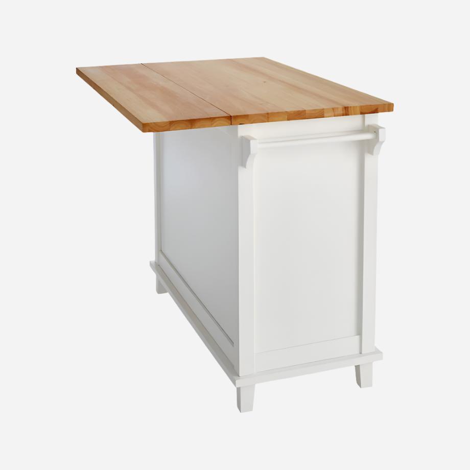 White Kitchen Island