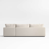 Gather Deep 2-Piece Right-Arm Chaise Sectional Sofa