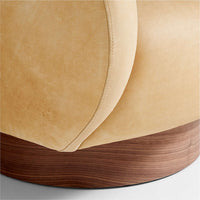 Leather Swivel Accent Chair