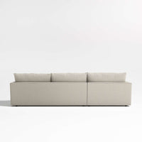 Lounge Deep 2-Piece Sectional Sofa