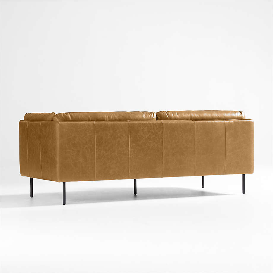 84" Leather Sofa