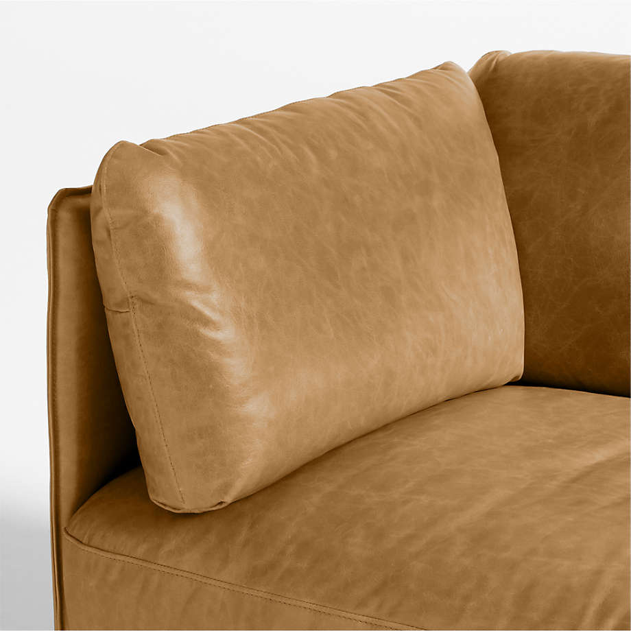 84" Leather Sofa