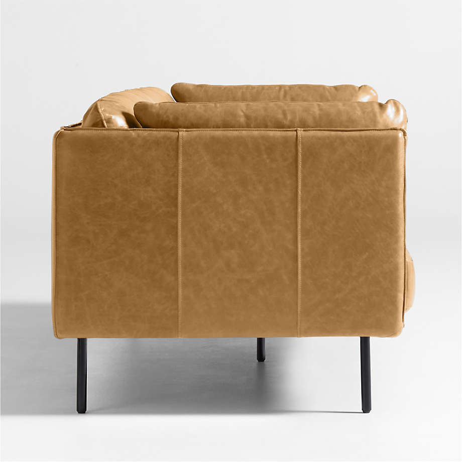 84" Leather Sofa