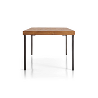 Lakin 81" Teak Extendable Dining Table